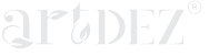 Artdez Studio official logo in gray for branding.