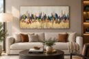 Urban Symphony – Contemporary Abstract Cityscape Wall Art